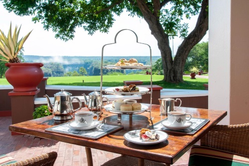 Victoria Falls Hotel afternoon tea